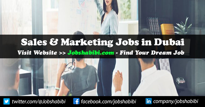 Sales & Marketing Jobs in Dubai