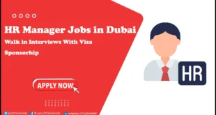 HR Manager Jobs in Dubai