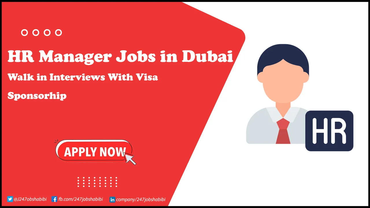 HR Manager Jobs in Dubai | Urgent Hiring Freshers in UAE HR Manager Jobs in Dubai