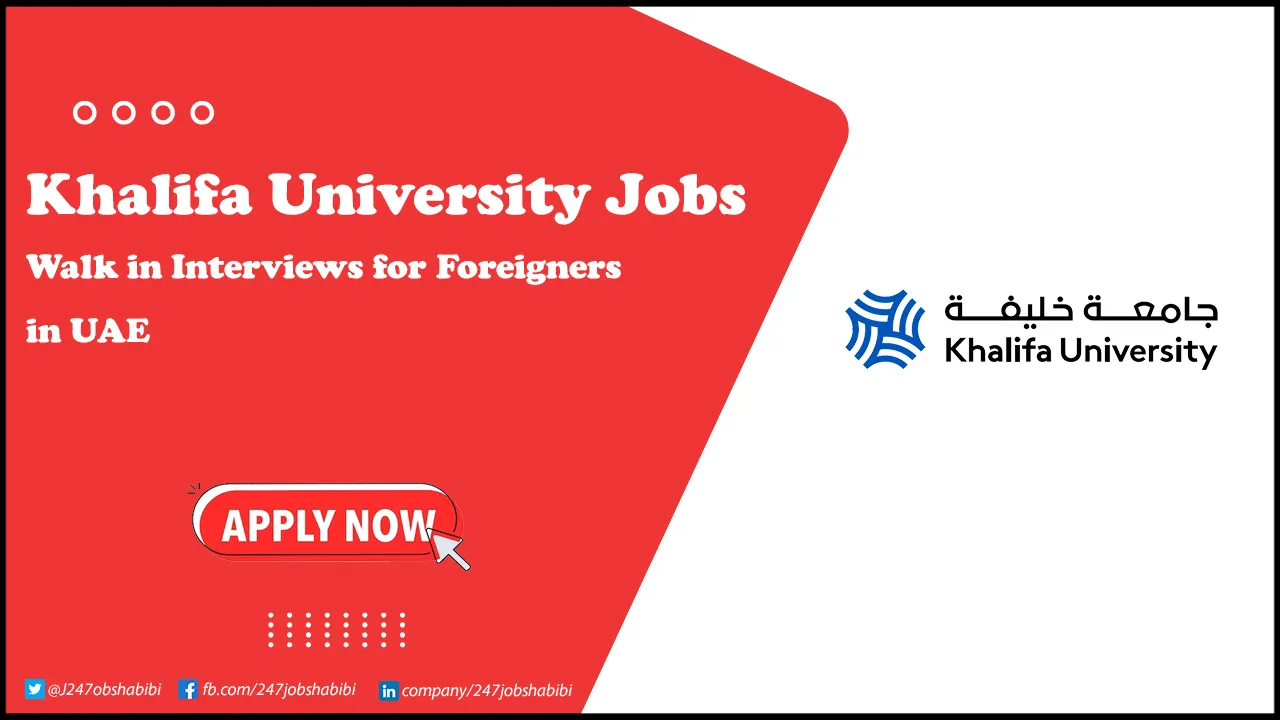 Khalifa University Jobs
