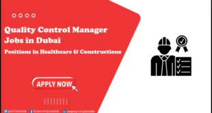 Quality Control Manager Jobs in Dubai