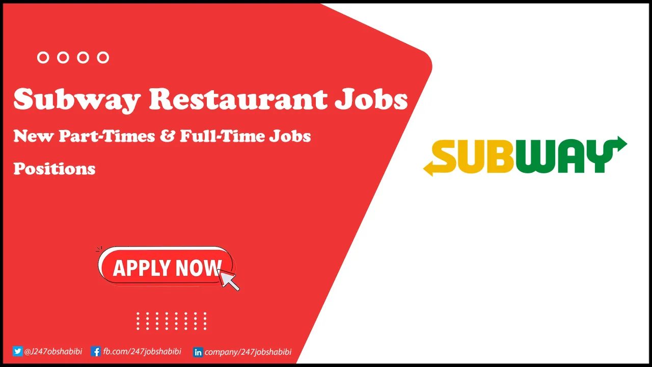 Subway Restaurant Jobs in UAE | Submit Online Job Application Subway Restaurant Jobs